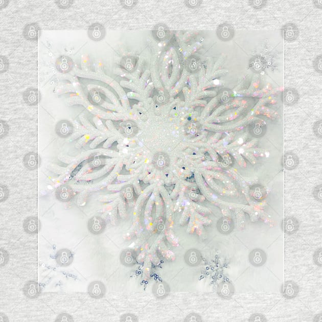 Glittery Snowflake No. 3 by asanaworld